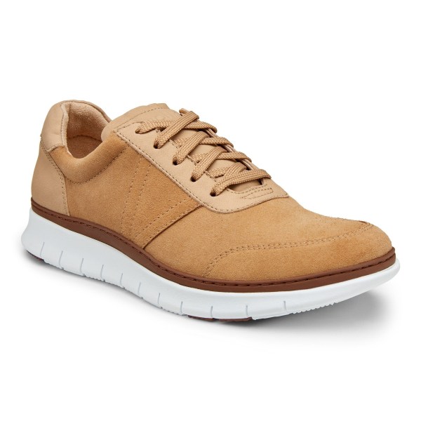 Vionic Casual Shoes Ireland - Tanner Casual Sneaker Brown - Mens Shoes Discount | LOCHZ-6501